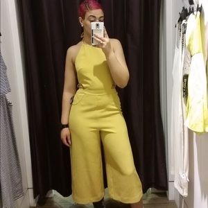Topshop Halter jumpsuit.